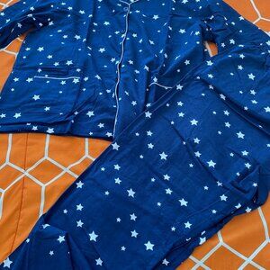 100% Flannel Cotton Woman's Pajama Set, brand new in original packaging, Size 3X